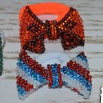 Beaded bows: weaving patterns and master class