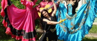 Цыганские костюмы своими руками: делаем для танцев по фото-подборке