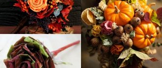 Ideas for crafts from autumn flowers (56 photos)