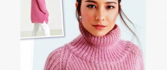 Объемный женский свитер оверсайз