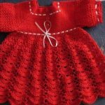 Knitted dress for girls with knitting patterns and description: selection of photos